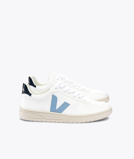 VEJA V-10 Sneaker Weiß/Blau