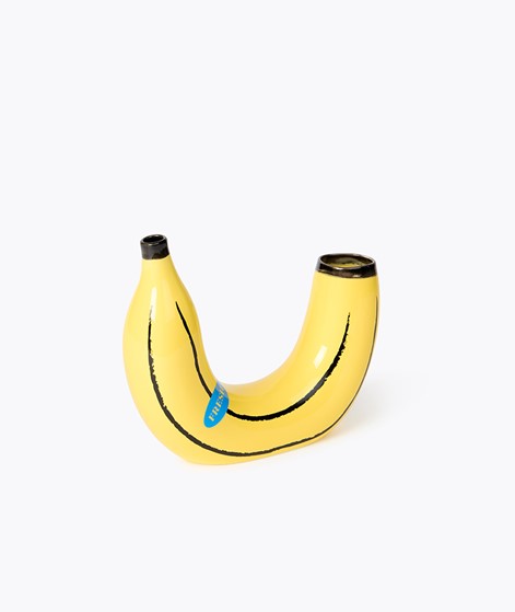 DOIY Banana (21,5x6x19) Vase Gelb