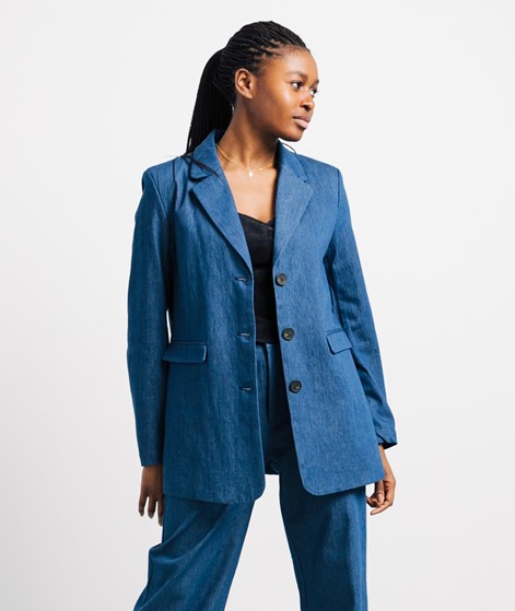GLOBAL FUNK Mulian-G Blazer blau