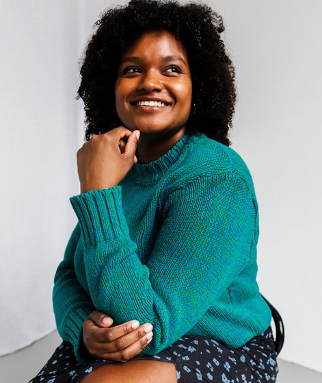 KAUF DICH GLCKLICH Pullover Turquoise