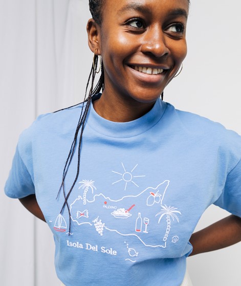 KAUF DICH GLCKLICH T-Shirt Sky Blue