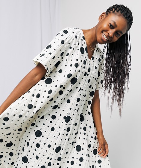 MADS NORGAARD Chakra Trish Kleid gepunktet