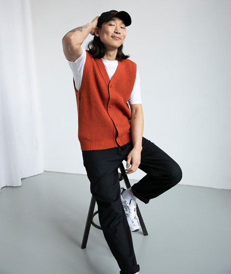 LEVI`S® Rincon Button Down Weste Rot