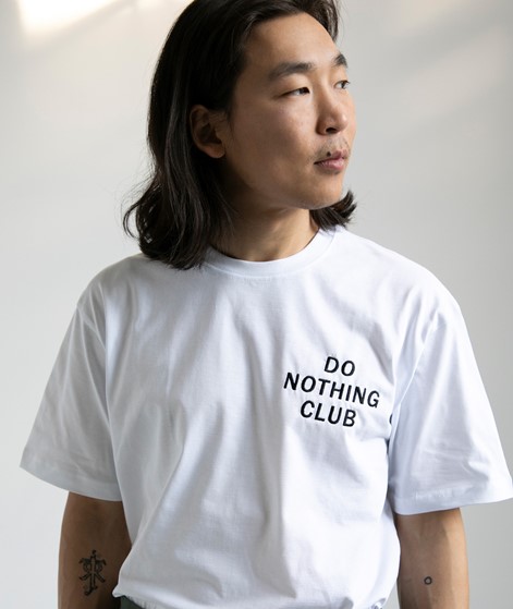 ON VACATION Do Nothing Club T-Shirt Weiß