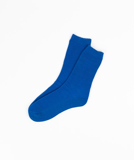 MP DENMARK Fine Cotton Rib Socken Gr. 37-42 Blau