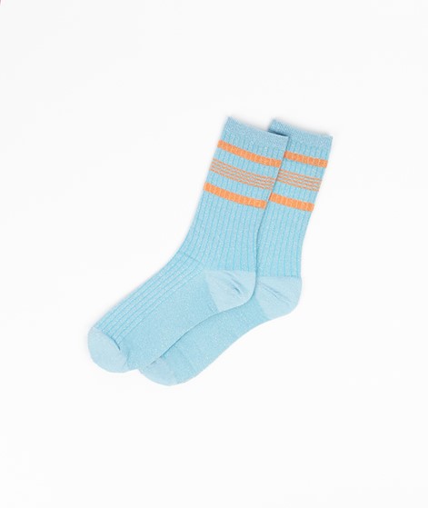 MP DENMARK Nohl glitzer Socken Gr. 37-42 Blau