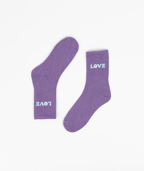 KAUF DICH GLCKLICH Tennissocken Love (Gr. 36-41) Lila