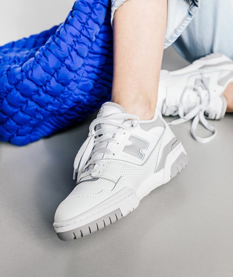 NEW BALANCE 550 Sneaker Weiß Grau