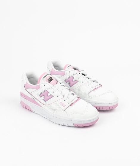 NEW BALANCE 550 Sneaker Weiß Rosa