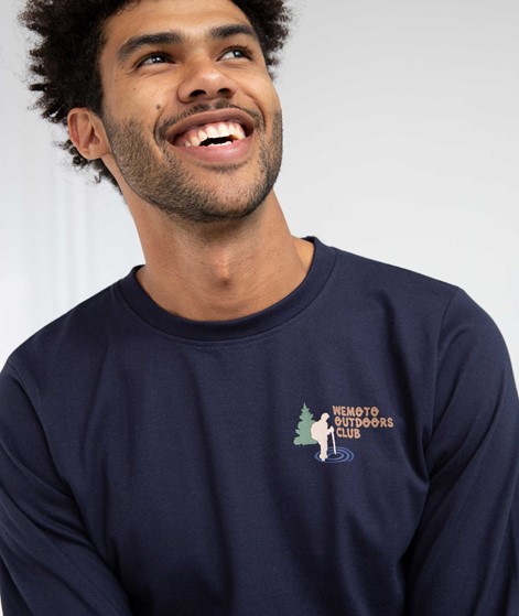 WEMOTO Wanderer  Longsleeve blau
