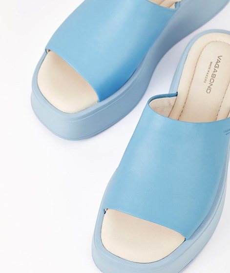 VAGABOND Courtney Slipper Blau
