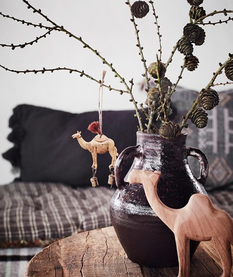 MADAM STOLTZ Hngendes Camel mit Glocken