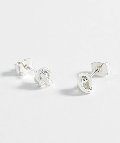 ESTELLA BARTLETT Knot Stud Ohrstecker Silber