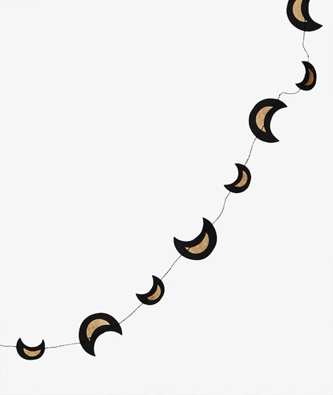 MADAM STOLTZ Hangemachte Papier Mond Girlande