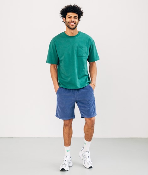 KAUF DICH GLCKLICH Shorts Cord Blau