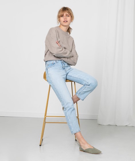 LEVIS 501 Crop Jeans denim