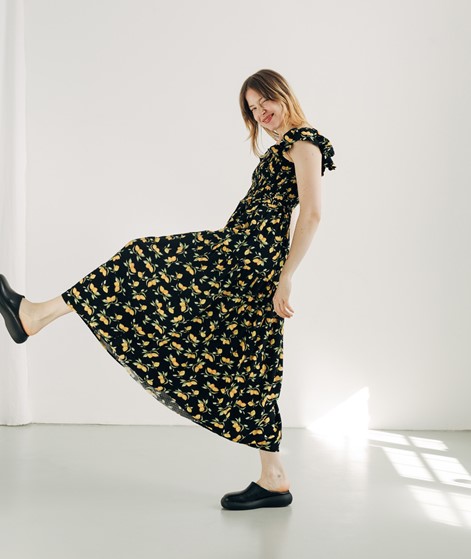 YAS YASCitri Kleid gemustert