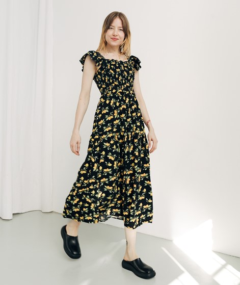 YAS YASCitri Kleid gemustert