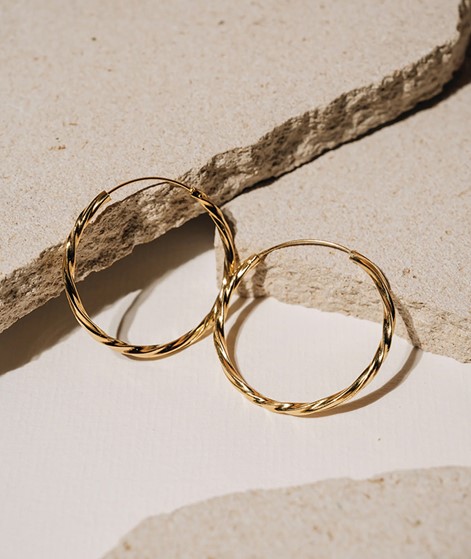 FLAWED Juno Large Creolen gold