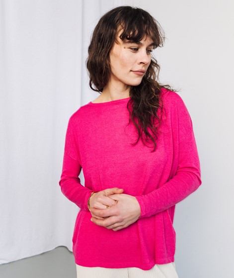 VILA VIAbella Longsleeve Pink