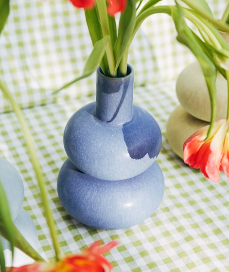 KAUF DICH GLCKLICH Vase Sky Blue