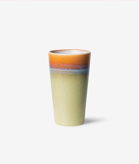 HKLIVING 70s Peat Latte Becher mehrfarbig