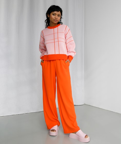 SELECTED FEMME SLFTinni-Relaxed Hose Orange