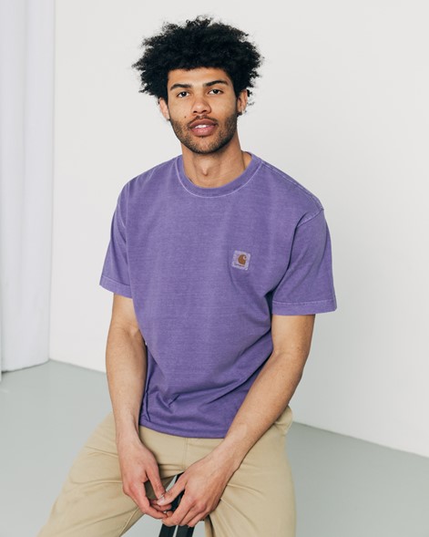 CARHARTT WIP Nelson T-Shirt Lila