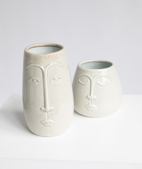 2HAVE Pot Smile (26x15) Cremeweiß