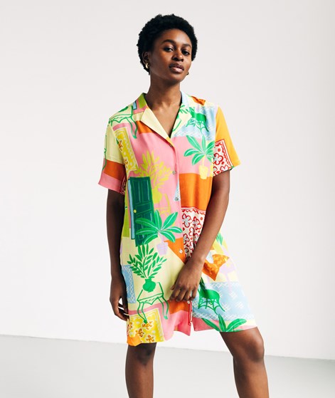 FRNCH PARIS Lorraine Kleid gemustert
