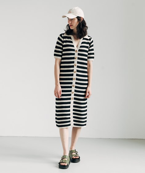 YAS YASCroc Kleid gestreift