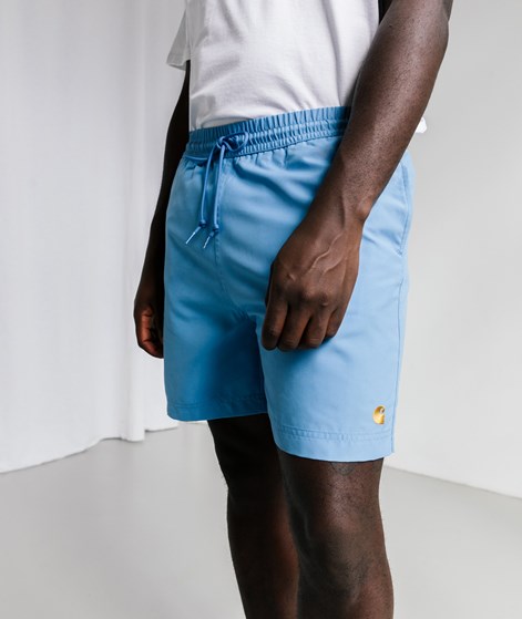 CARHARTT WIP Chase Badehose Blau