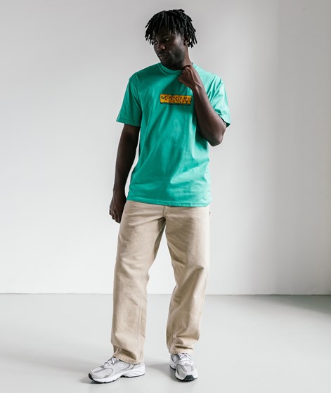 CARHARTT WIP Heat Script T-Shirt Trkis