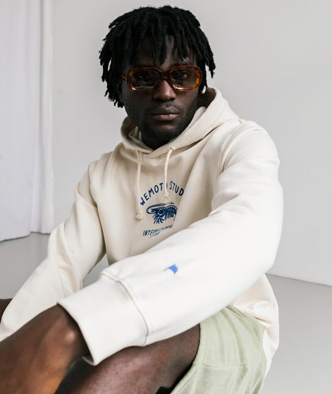 WEMOTO Coast Hoodie Cremeweiß