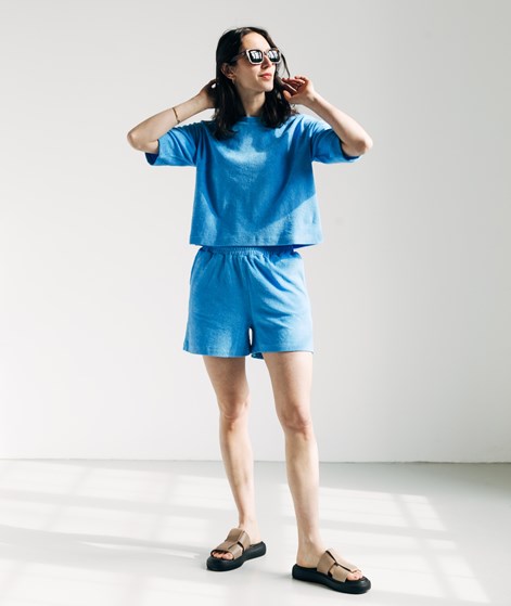 KAUF DICH GLCKLICH Shorts Cool Blue aus Bio-Baumwolle