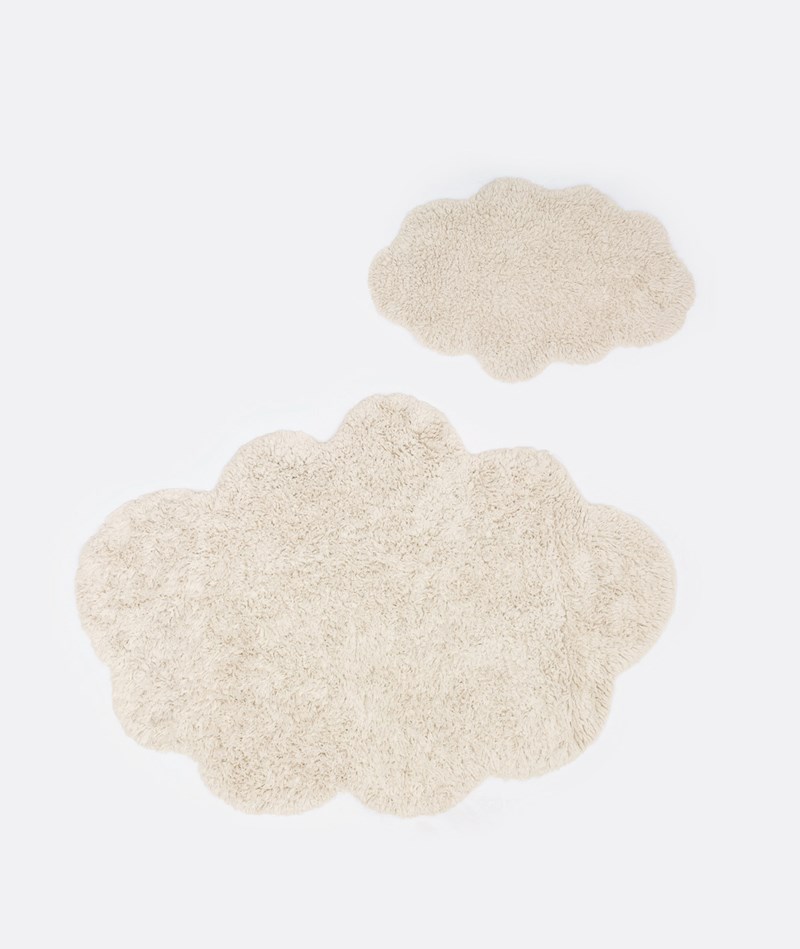 LIV Cloud (140x200) Teppich Weiß