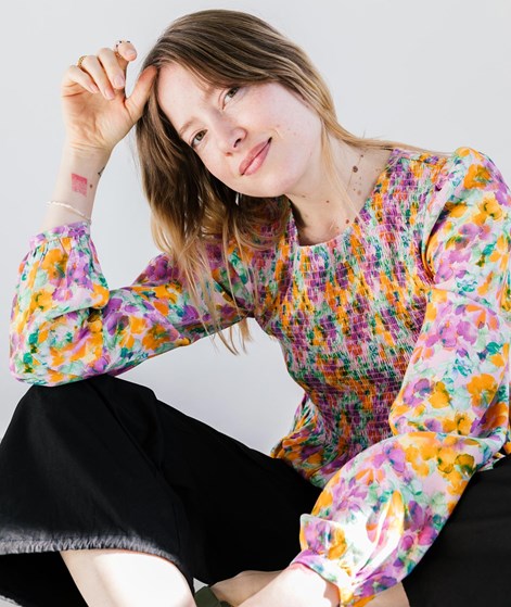 MBYM Brynn-M Bluse gemustert