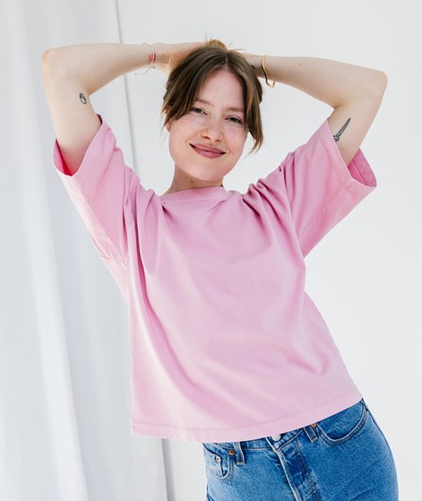 KAUF DICH GLCKLICH T-Shirt Natural Pink aus Bio-Baumwolle