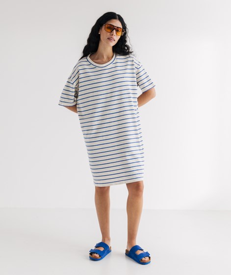 KAUF DICH GLCKLICH Kleid Blue Stripes gemustert