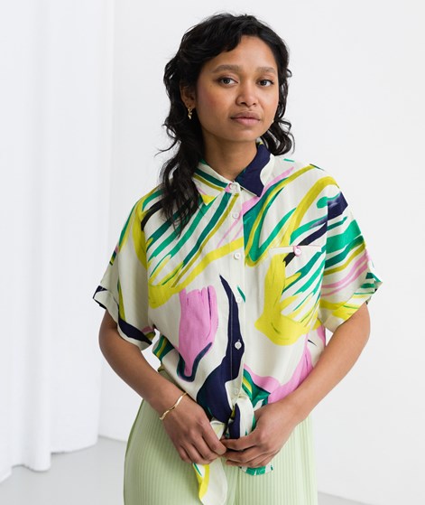 FRNCH PARIS Candys Bluse gemustert
