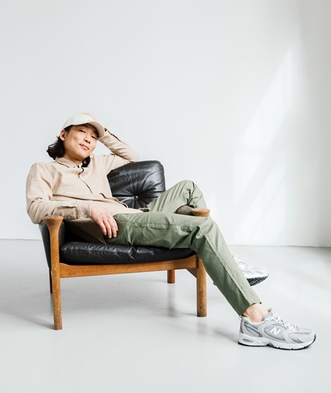KAUF DICH GLCKLICH Hose Oliv