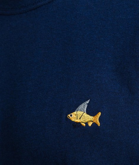 REVOLUTION Loose T-Shirt Blau
