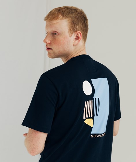 NOWADAYS Balcony T-Shirt Blau