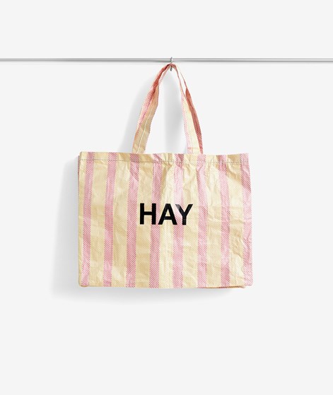 HAY Candy Stripe Medium Shopper