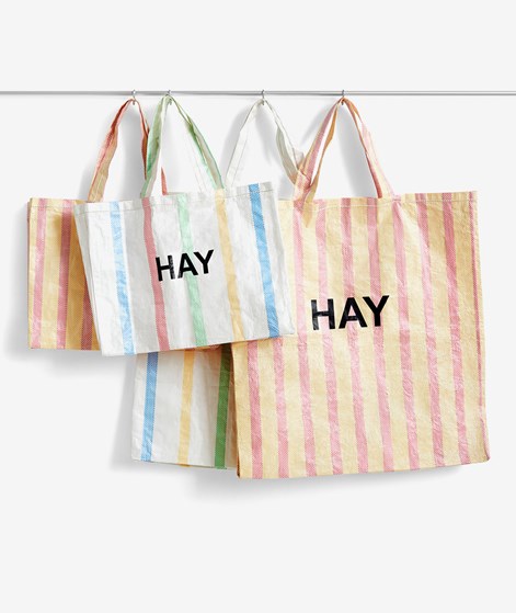 HAY Candy Stripe Medium Shopper