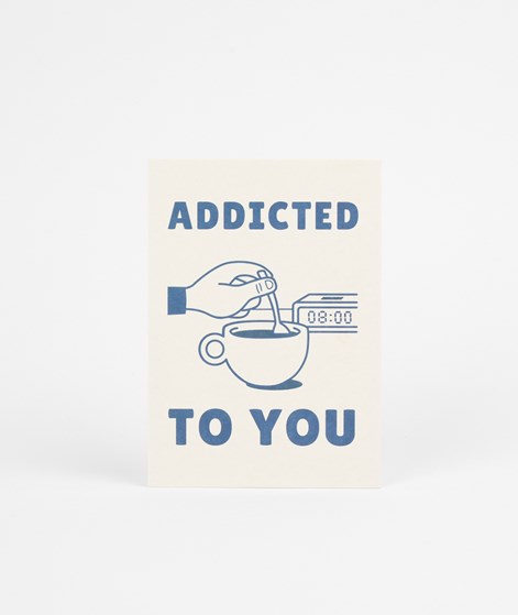 KAUF DICH GLCKLICH Postkarte Addicted To You