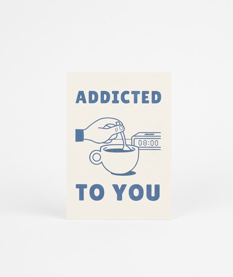 KAUF DICH GLCKLICH Postkarte Addicted To You