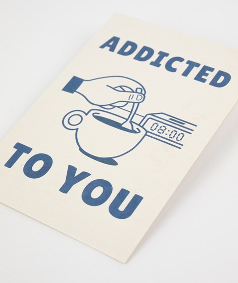 KAUF DICH GLCKLICH Postkarte Addicted To You