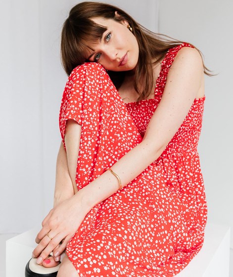 KAUF DICH GLCKLICH Kleid Red Flower