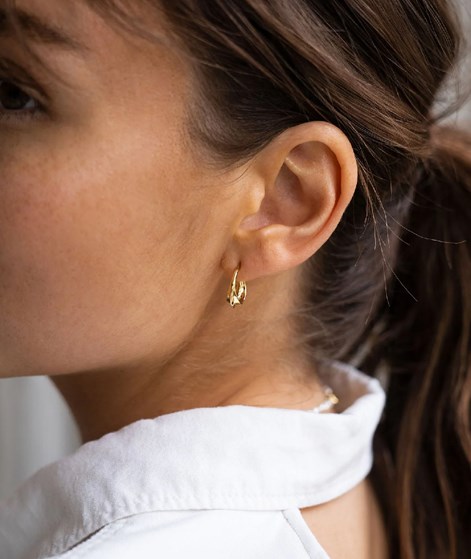FLAWED Lola Creolen Gold
